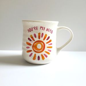 You're My Hero Coffee Tea Mug Cup 18 Oz Multicolor by Sheffield Home